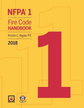 Hardcover NFPA 1: Fire Code Handbook, 2018 Edition Book