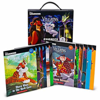 Paperback Disney Villains: Phonics Reading Program Book