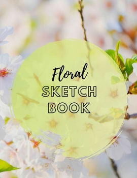 Paperback Floral Sketchbook Book