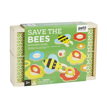 Toy Save the Bees Wooden Game Book