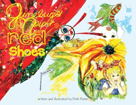 Paperback Junebug's New Red Shoes Book