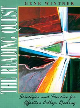 Paperback Reading Quest, The: Strategies and Practice for Effective College Reading Book