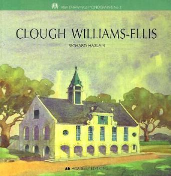 Hardcover Clough Williams-Ellis - Riba Drawings Monographs No. 2 Book