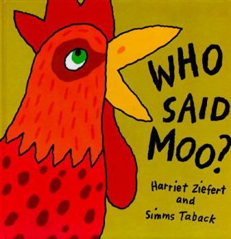 Hardcover Who Said Moo? Book