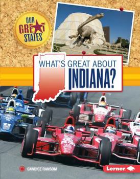 Library Binding What's Great about Indiana? Book