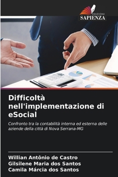 Paperback Difficoltà nell'implementazione di eSocial [Italian] Book
