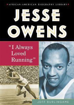 Library Binding Jesse Owens: I Always Loved Running Book