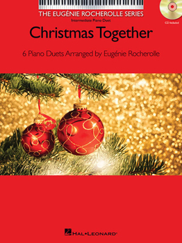 Paperback Christmas Together: 6 Piano Duets [With CD (Audio)] Book