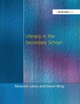 Hardcover Literacy in the Secondary School Book