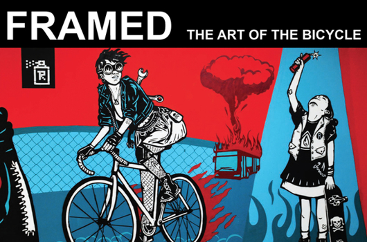 Hardcover Framed: The Art of the Bicycle Book