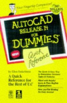Spiral-bound AutoCAD Release 14 for Dummies: Quick Reference Book