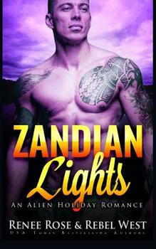 Paperback Zandian Lights: An Alien Warrior Holiday Romance Book