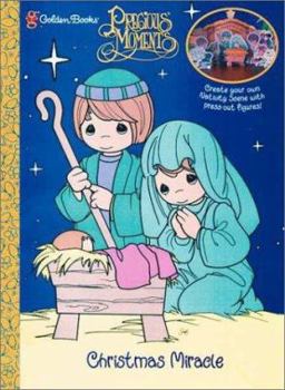 Paperback Precious Moments: Christmas Miracle (A Punch & Play Book) Book