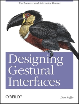 Paperback Designing Gestural Interfaces Book