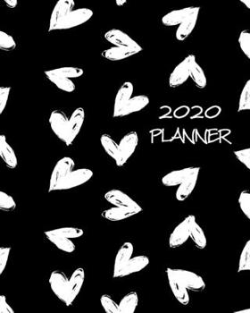 Paperback 2020 Planner: 8"x10" Daily and Weekly Agenda Planner and Organizer V10 Book