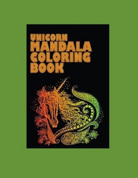 Paperback Unicorn & Mandala drawing book