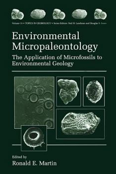Paperback Environmental Micropaleontology: The Application of Microfossils to Environmental Geology Book