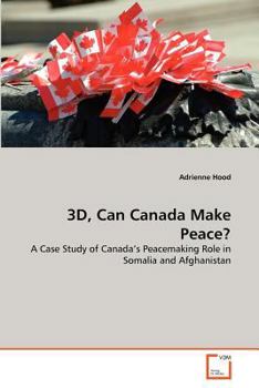Paperback 3D, Can Canada Make Peace? Book