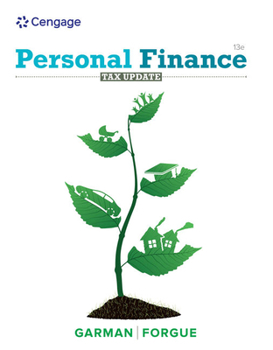 Hardcover Bundle: Personal Finance Tax Update, Loose-Leaf Version, 13th + Mindtap, 1 Term Printed Access Card Book