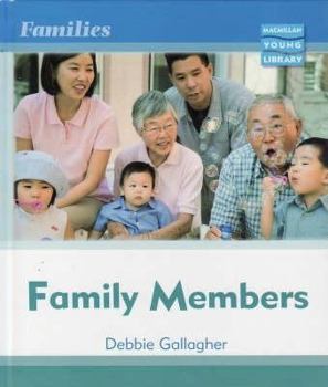 Hardcover Family Members Book