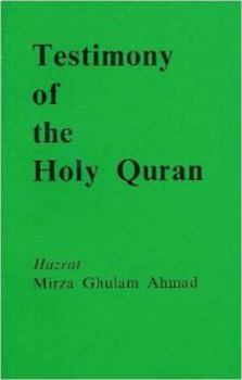 Paperback Testimony of the Holy Qur'an: English Translation of Shahadat Al-Qur'an Book