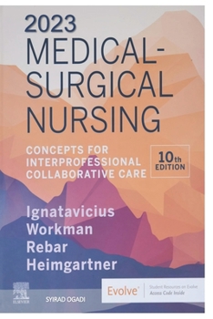 Paperback 2023 Medical-Surgical Nursing Book