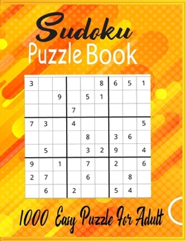 Paperback Sudoku Puzzle Book For Adult: 1000 Easy Sudoku Puzzles with Solution Book
