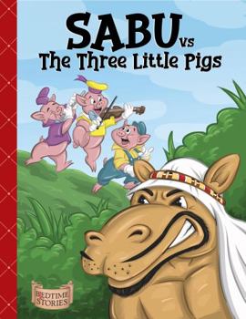 Perfect Paperback Sabu vs. the Three Little Pigs - COLORING COMIC BOOK