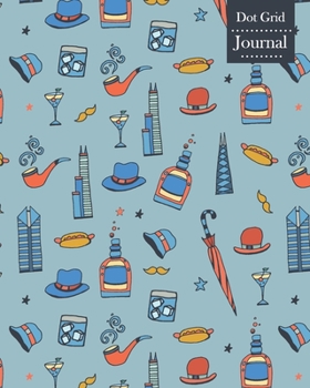 Paperback Dot Grid Journal: Notebook Planner with Chicago Themed Cover Design Book