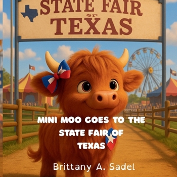 Paperback Mini Moo Goes To The State Fair of Texas Book