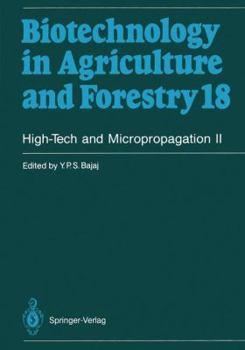 Paperback High-Tech and Micropropagation II Book