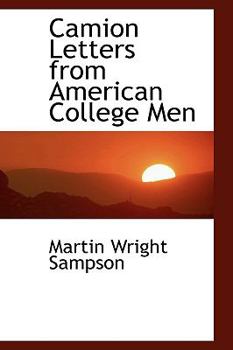 Paperback Camion Letters from American College Men Book
