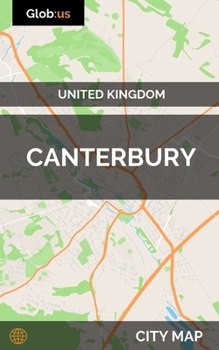Paperback Canterbury, United Kingdom - City Map Book