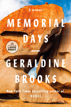 Paperback Memorial Days: A Memoir [Large Print] Book