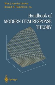 Hardcover Handbook of Modern Item Response Theory Book