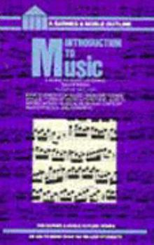 Paperback Introduction to Music (HARPERCOLLINS COLLEGE OUTLINE SERIES) Book