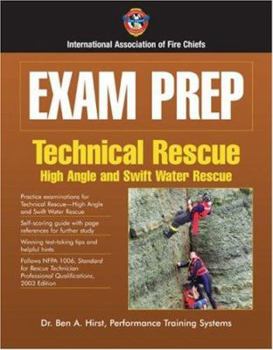 Paperback Exam Prep: Technical Rescue-High Angle Book