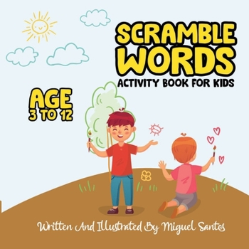 Paperback Scramble Words: Activity Book For Kids Book