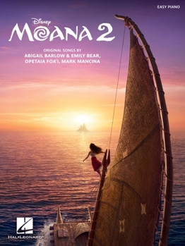 Paperback Moana 2 - Music from the Motion Picture for Easy Piano with Lyrics Book