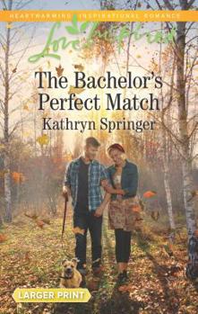 Mass Market Paperback The Bachelor's Perfect Match [Large Print] Book