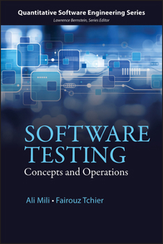 Hardcover Software Testing: Concepts and Operations Book