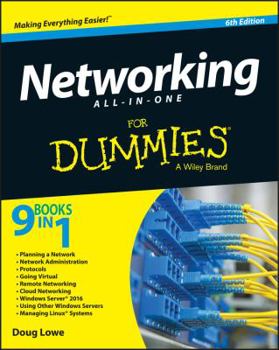 Paperback Networking All-In-One for Dummies Book
