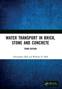 Paperback Water Transport in Brick, Stone and Concrete Book