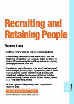 Paperback Recruiting and Retaining People: People 09.04 Book