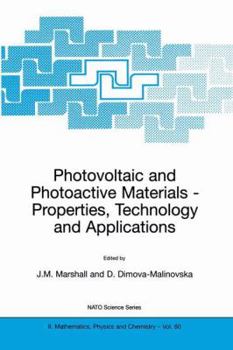 Paperback Photovoltaic and Photoactive Materials: Properties, Technology and Applications Book