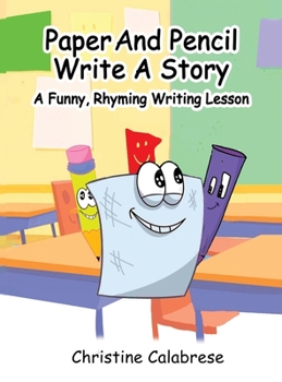 Hardcover Paper And Pencil Write A Story [Large Print] Book
