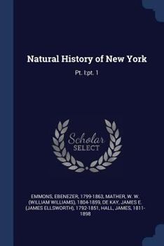 Paperback Natural History of New York: Pt. I: pt. 1 Book