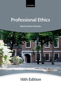 Paperback Professional Ethics Book