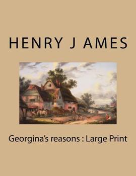 Georgina's reasons : Large Print