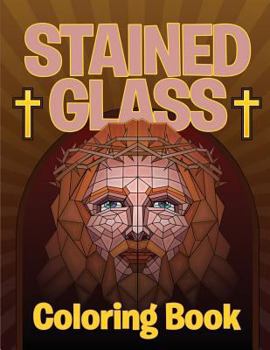 Paperback Stained Glass Coloring Book